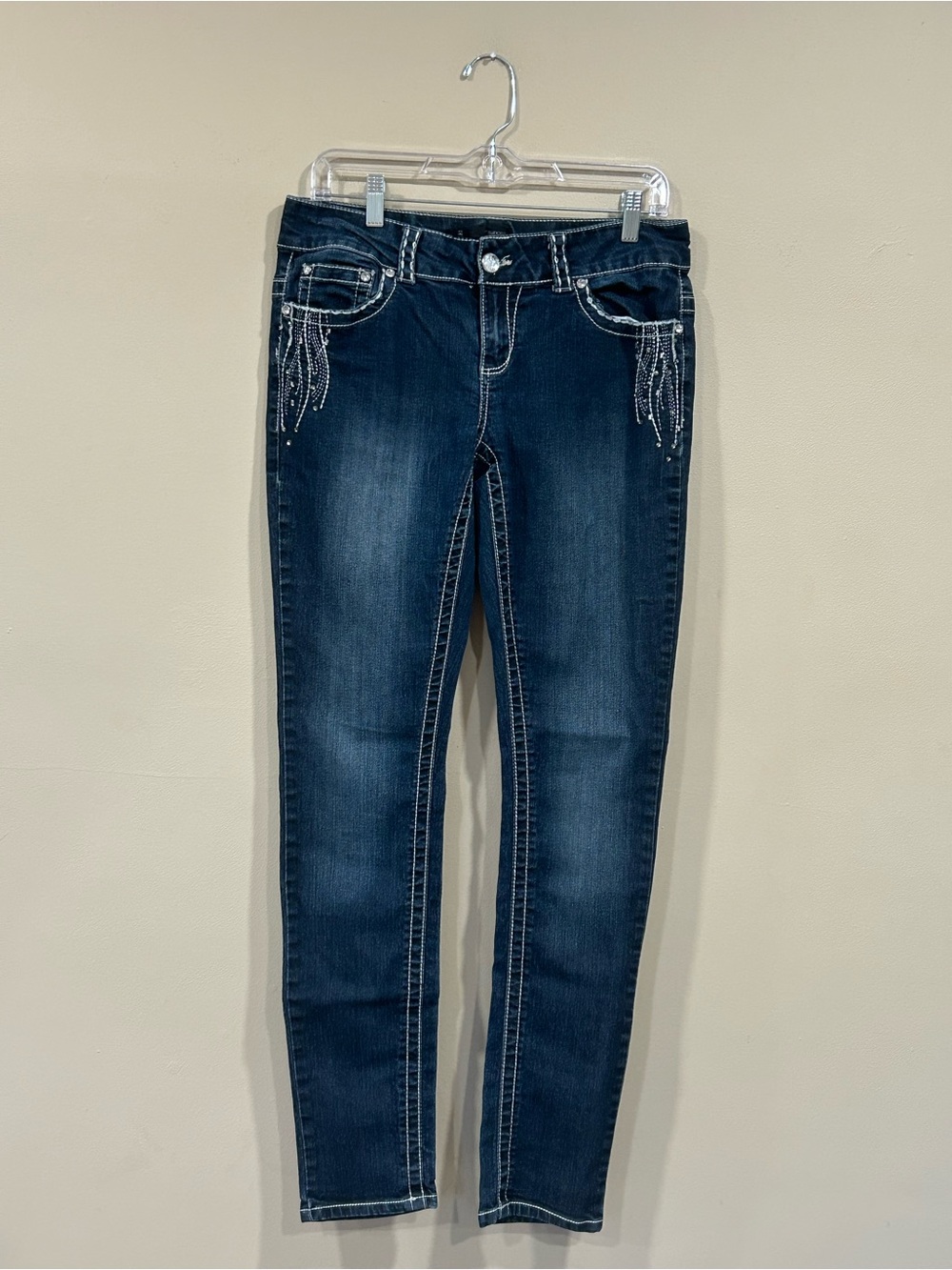 Maurices Women’s Dark Blue Skinny size Medium